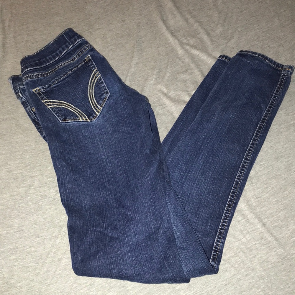 Dark jeans!